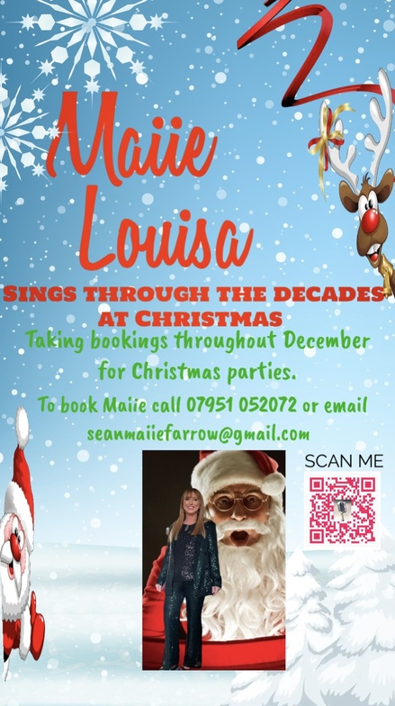 Poster for Christmas gigs